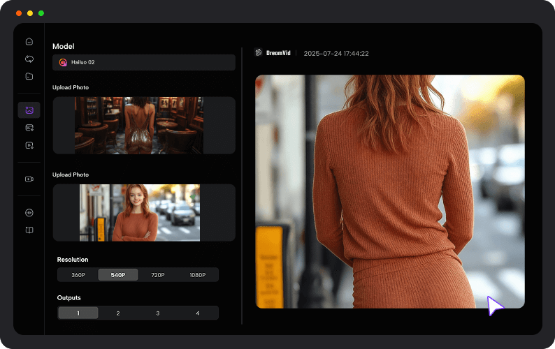 step 3 upload your image and generate