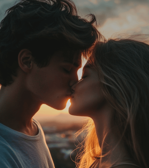 ai french kiss generator template