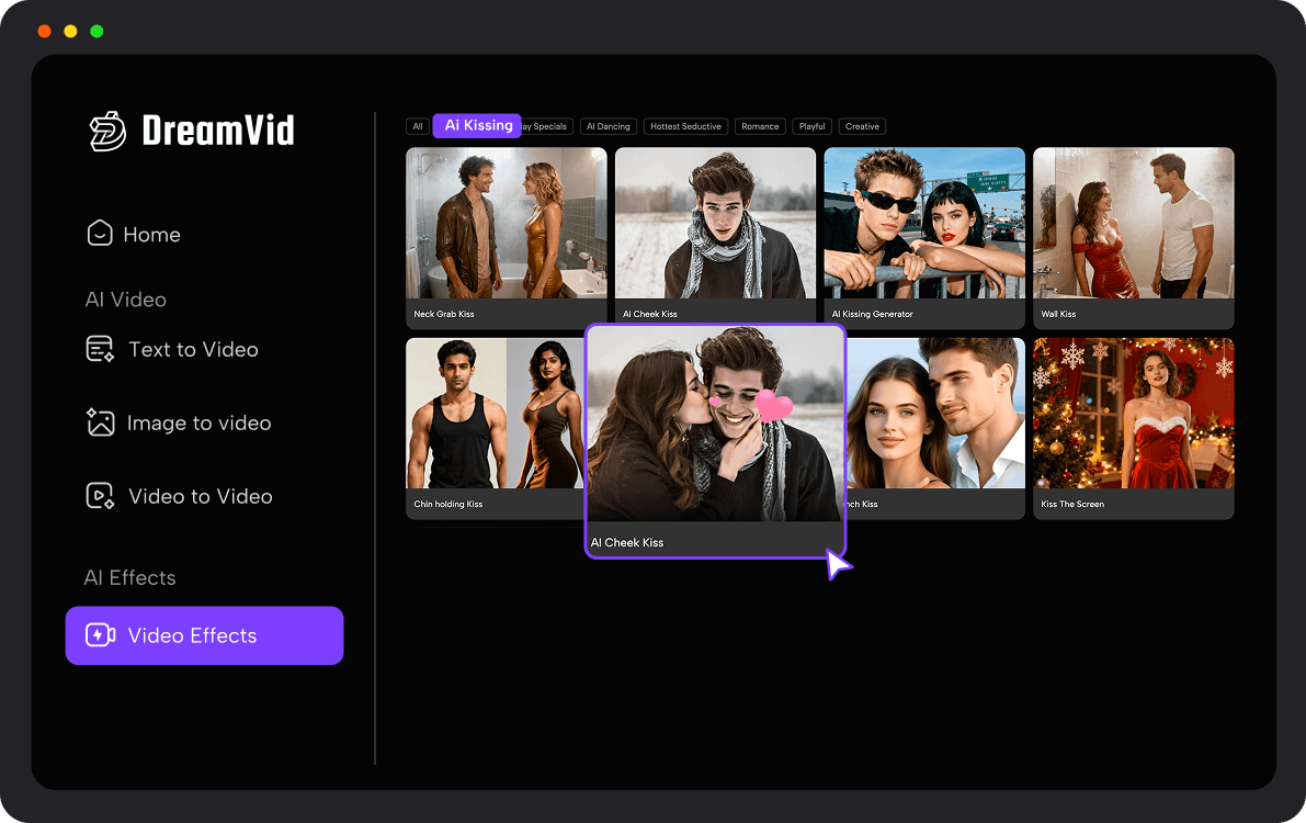 step 2 select the template